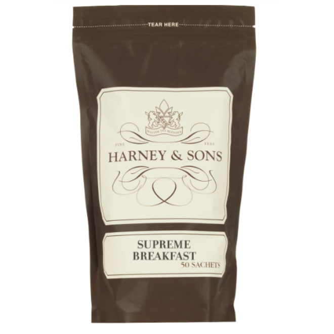 Harney & Sons Supreme Breakfast 50 Count Bag
