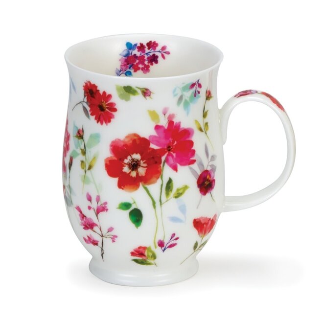 Suffolk Floral Harmony Red Mug