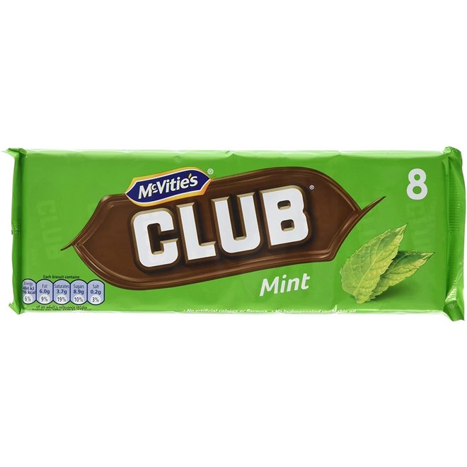 McVities Club Mint (8 Pack)