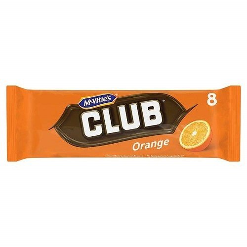 McVitie's Mcvities Club Orange 8 count McVitie's Mcvities Club Orange 8 count