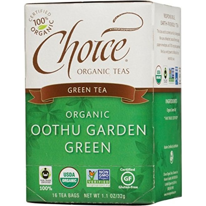 Choice Organic Oothu Garden Green Tea