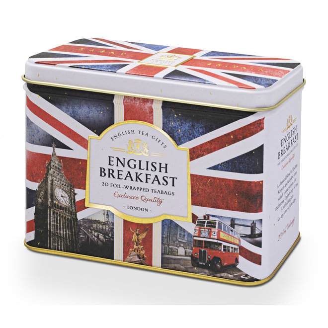 Ahmad English Breakfast Union Jack Gift Tin