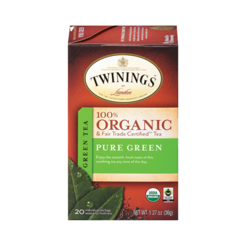 Twinings Twinings 20 ct Organic Pure Green Twinings Twinings 20 ct Organic Pure Green