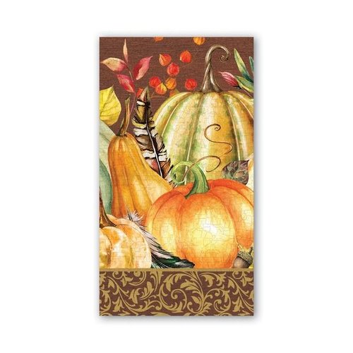 Michel Design Works Sweet Pumpkin Hostess Napkins Michel Design Works Sweet Pumpkin Hostess Napkins