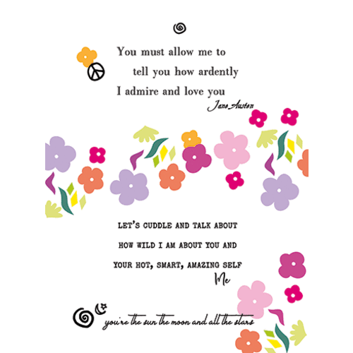 Admiration card Admiration card