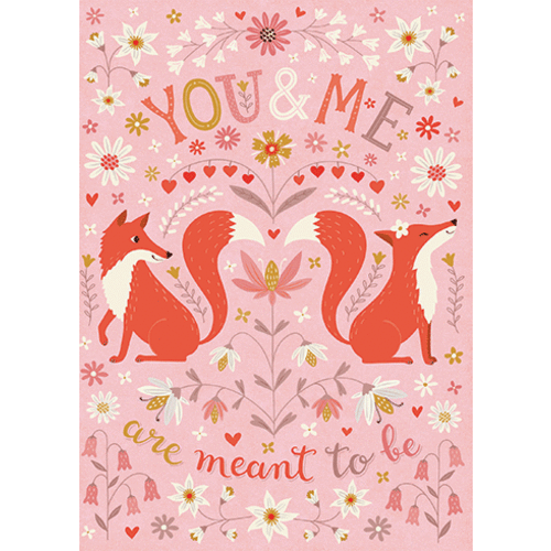 you and me fox card you and me fox card