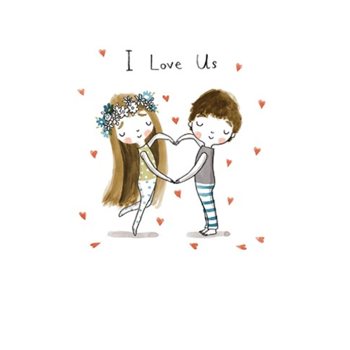 I Love Us Card I Love Us Card