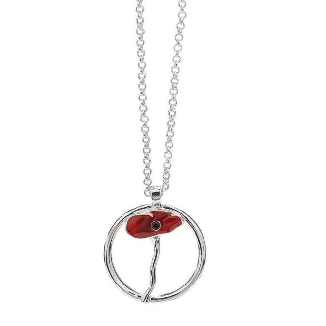 Imperial War Museum Poppy Necklace