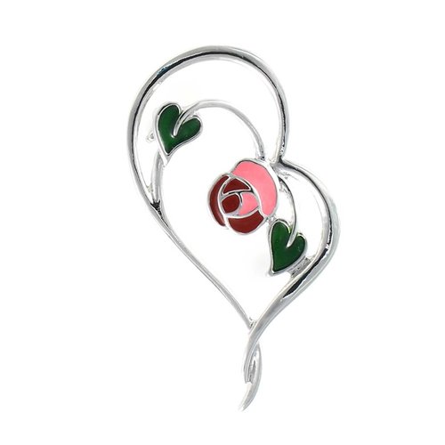 Mackintosh Enchanted Heart Brooch Mackintosh Enchanted Heart Brooch
