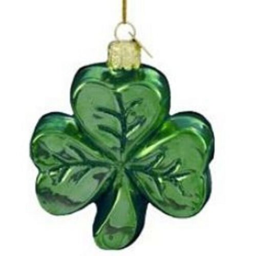 Kurt Adler Noble Gems by Kurt S. Adler Shamrock Ornament Kurt Adler Noble Gems by Kurt S. Adler Shamrock Ornament