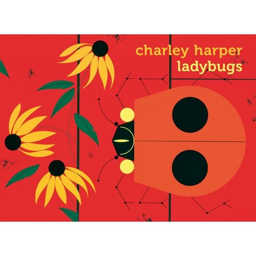 Pomegranate Charley Harper Ladybugs Notecards Pomegranate Charley Harper Ladybugs Notecards