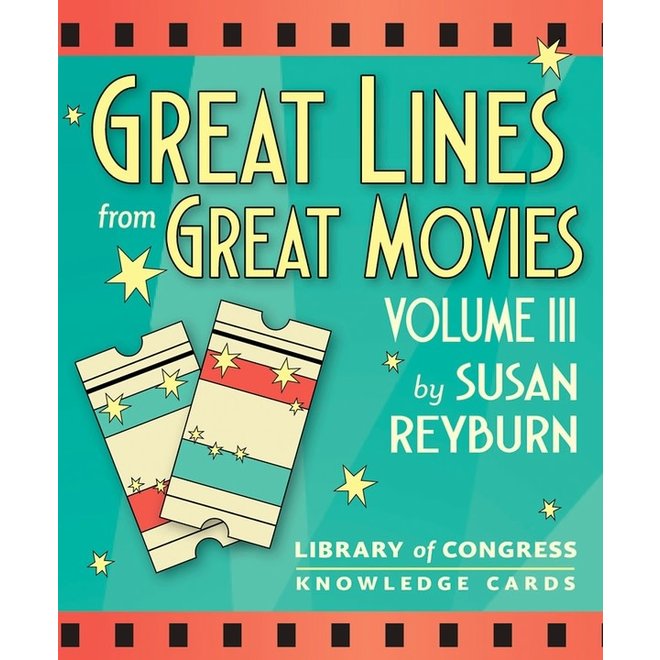 Great Lines from Great Movies Vol III Knowledge Cards
