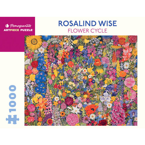 Pomegranate Rosalind Wise Flower Cycle 1000 Piece Puzzle Pomegranate Rosalind Wise Flower Cycle 1000 Piece Puzzle