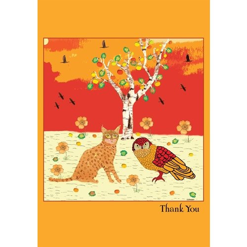 Pomegranate The Owl and the Pussycat Thank you Notecards Pomegranate The Owl and the Pussycat Thank you Notecards