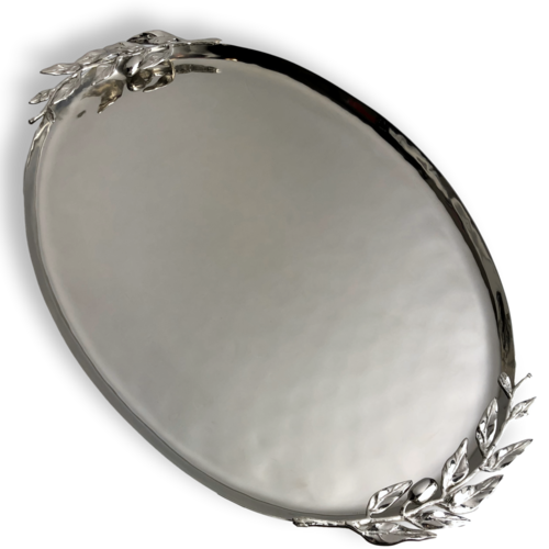 Carmel Ceramica Oliveira Centerpiece Tray Carmel Ceramica Oliveira Centerpiece Tray