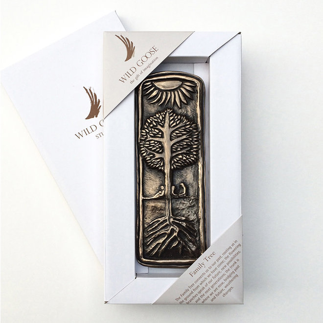 Wild Goose Family Tree Wall Plaque Boxed