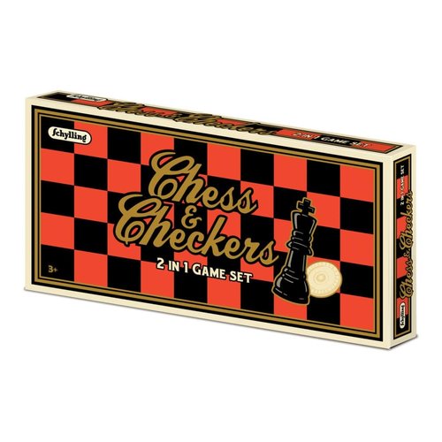 Schylling Chess & Checkers 2 in 1 Game Set Schylling Chess & Checkers 2 in 1 Game Set