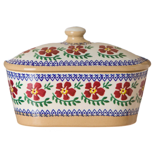 Nicholas Mosse Nicholas Mosse Old Rose Covered Butter Dish Nicholas Mosse Nicholas Mosse Old Rose Covered Butter Dish