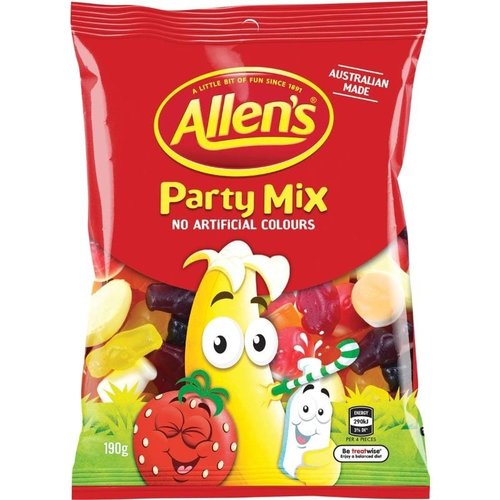 Allen's Party Mix Lollies Bag Variety (190g) Allen's Party Mix Lollies Bag Variety (190g)