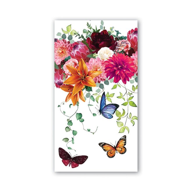 Michel Sweet Floral Melody Paper Hostess Napkins