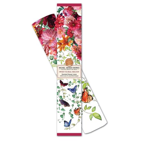 Michel Design Works Sweet Floral Melody Scented Drawer Liner Michel Design Works Sweet Floral Melody Scented Drawer Liner