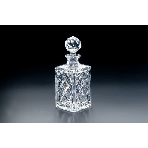 Heritage Crystal Heritage Crystal Cathedral Square Decanter Heritage Crystal Heritage Crystal Cathedral Square Decanter