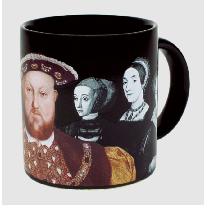 Henry VIII & His Disappearing Wives Heat Transforming Mug