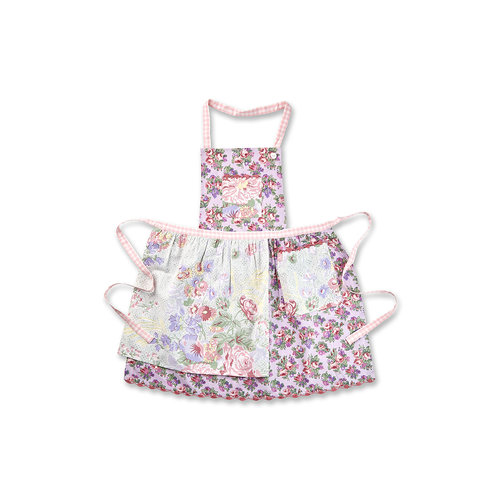 Tea Garden Patchwork Kid's Apron Tea Garden Patchwork Kid's Apron