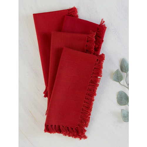 April Cornell April Cornel essential Red Napkins April Cornell April Cornel essential Red Napkins