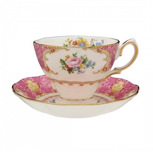 Royal Albert Lady Carlyle Teacup & Saucer Set Royal Albert Lady Carlyle Teacup & Saucer Set