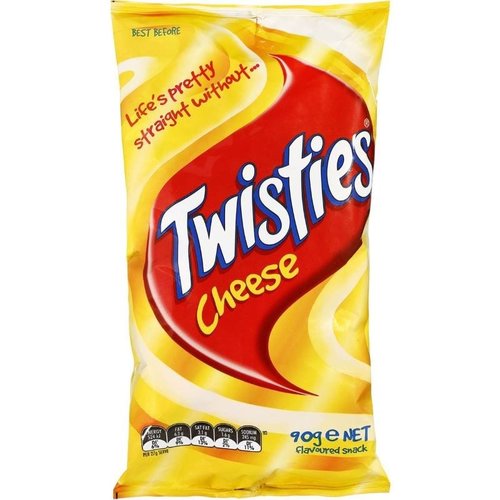 Twisties Twisties Cheese Twisties Twisties Cheese