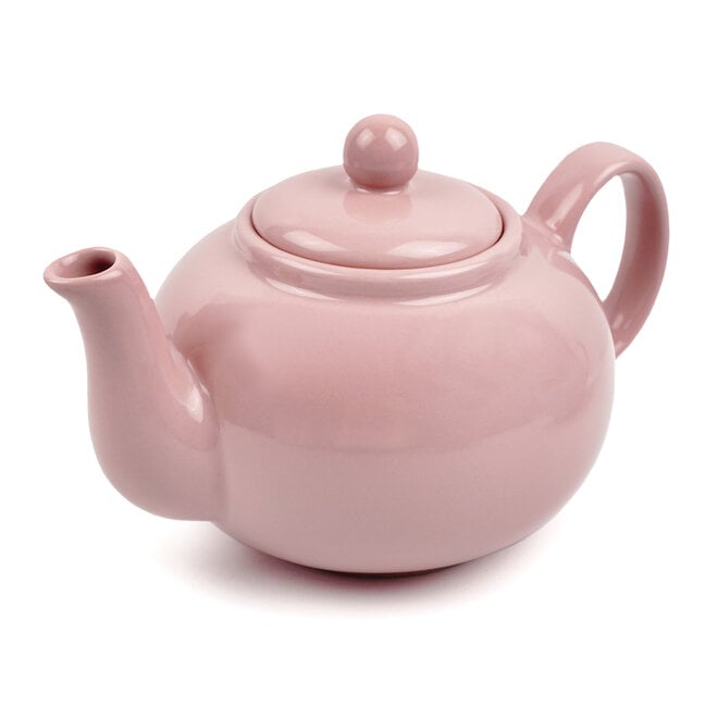 Small Stoneware Teapot -Baby Pink