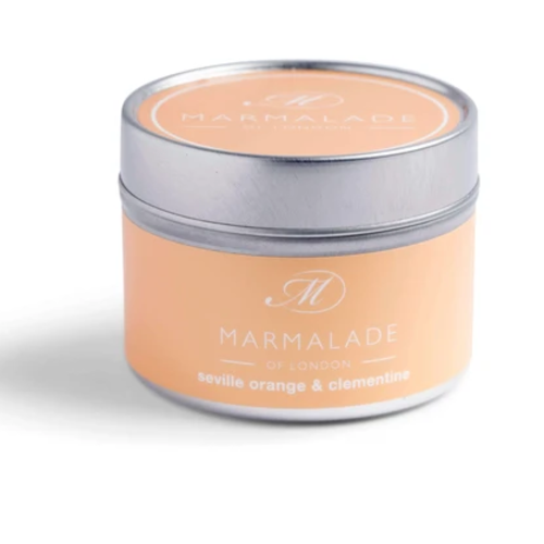 Marmalade of London Seville Orange and Clementine Small Tin Candle Marmalade of London Seville Orange and Clementine Small Tin Candle