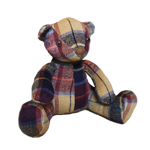 Samuel Lamont Tweed teddy bear door stopper Samuel Lamont Tweed teddy bear door stopper