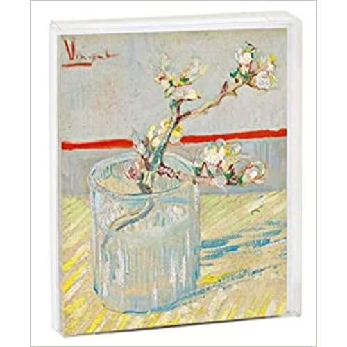 Van Gogh "Sprig of a Flowering Almond in a Glass" Notecards Van Gogh "Sprig of a Flowering Almond in a Glass" Notecards
