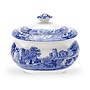 Blue Italian Covered Sugar Bowl