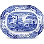 Blue Italian Oval Platter