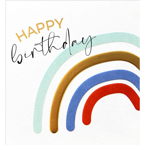 Happy Birthday Rainbow Card Happy Birthday Rainbow Card