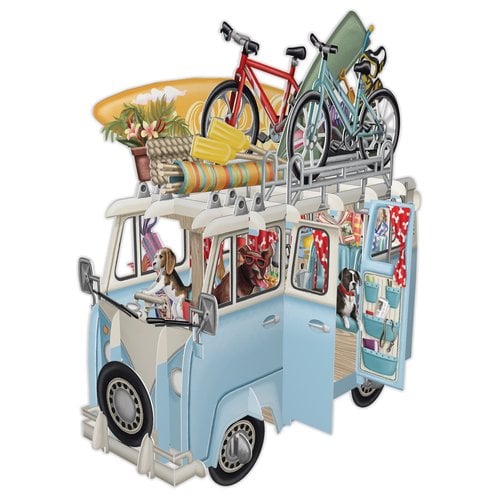 Paper d'Art The Camper Van 3D Card Paper d'Art The Camper Van 3D Card