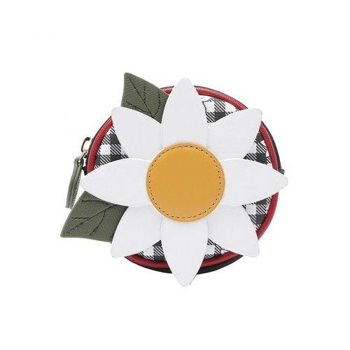 Daisy garden round coin purse with zip Daisy garden round coin purse with zip