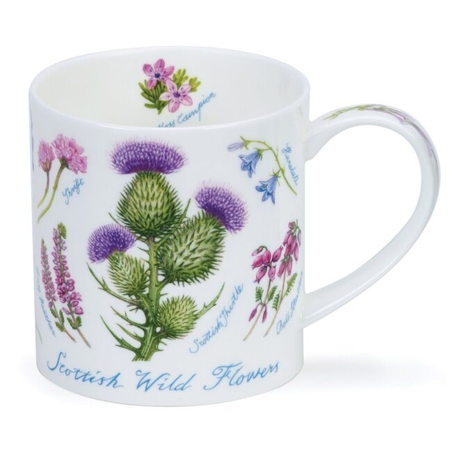 Orkney Scottish Wildflowers Mug