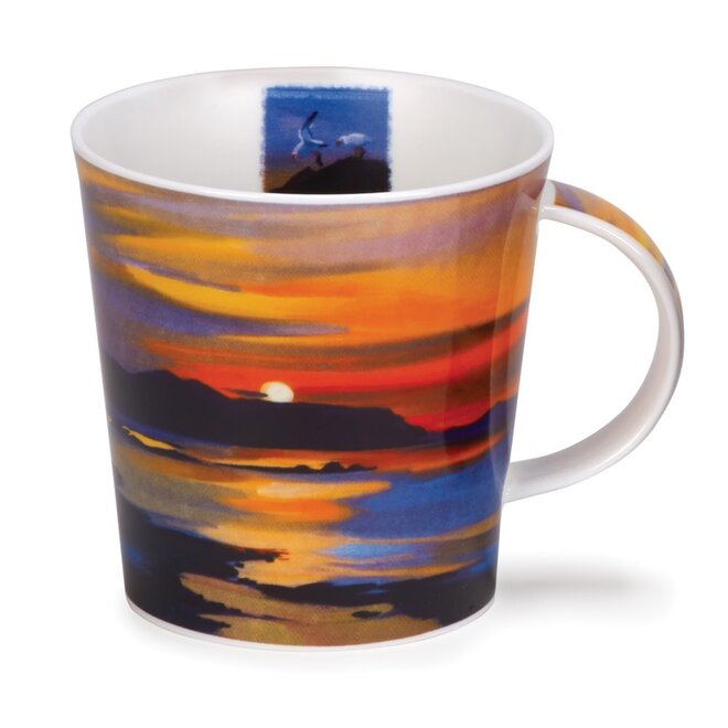 Cairngorm Red Skies Sunset Mug