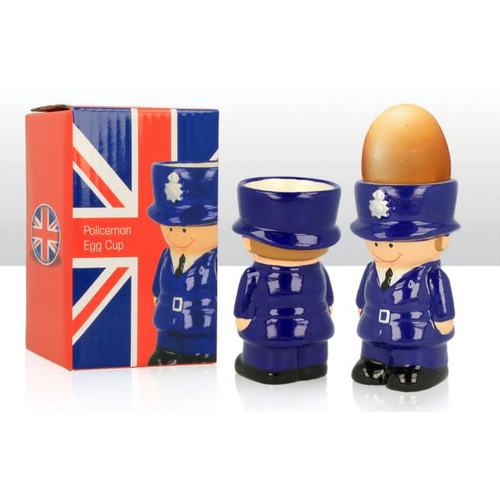 Elgate Ceramic Egg Cup - Policeman Elgate Ceramic Egg Cup - Policeman