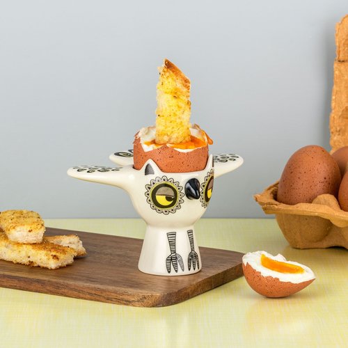 Hannah Turner Egg Cup Owl Yellow Hannah Turner Egg Cup Owl Yellow