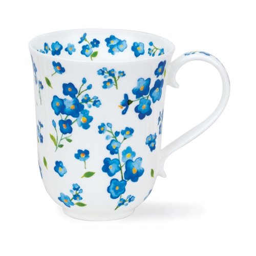 Dunoon Braemar Blue Petite Fleurs Dunoon Braemar Blue Petite Fleurs