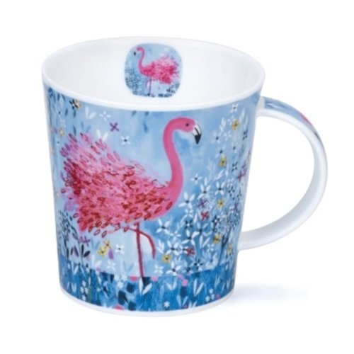 Dunoon Lomond Fancy Feathers Mug (Flamingo) Dunoon Lomond Fancy Feathers Mug (Flamingo)