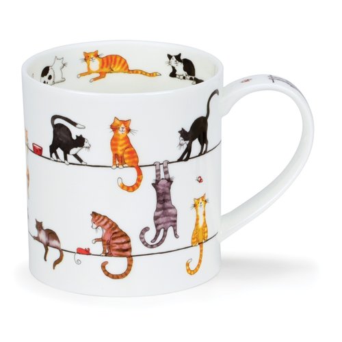 Dunoon Orkney Live Wires Mug (Cat) Dunoon Orkney Live Wires Mug (Cat)