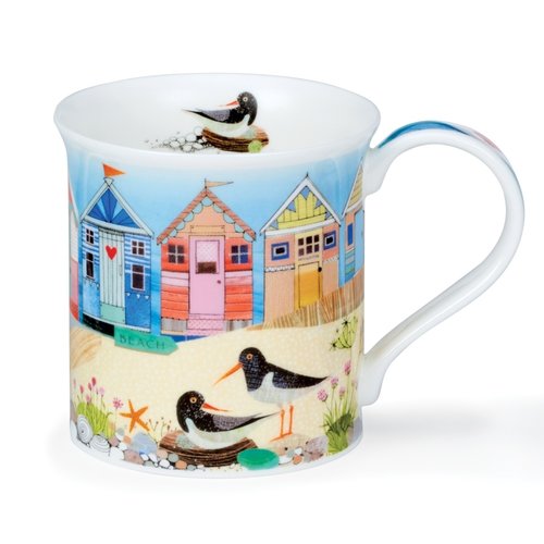 Dunoon Bute Shore Life Mug (Beach Huts) Dunoon Bute Shore Life Mug (Beach Huts)