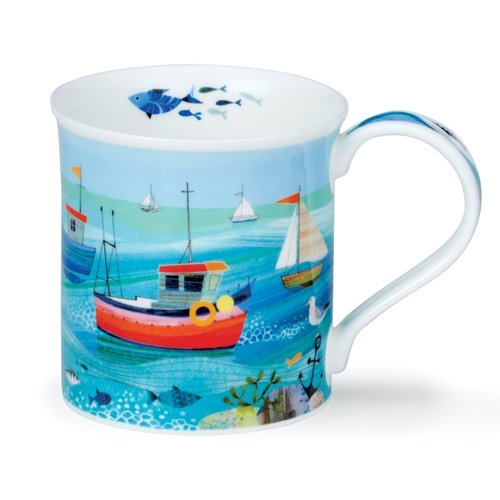 Dunoon Bute Shore Life Mug (Fishing Boats) Dunoon Bute Shore Life Mug (Fishing Boats)