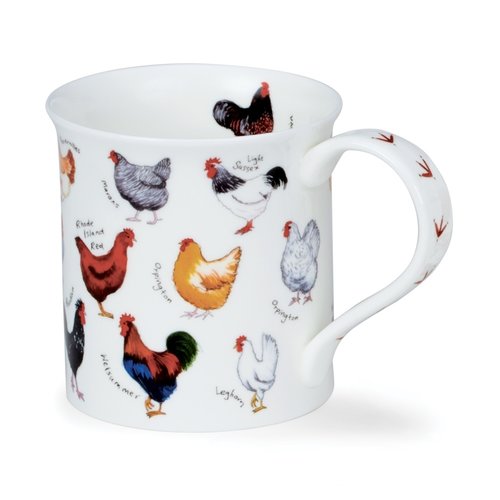 Dunoon Bute Animal Breeds Mug (Chicken) Dunoon Bute Animal Breeds Mug (Chicken)